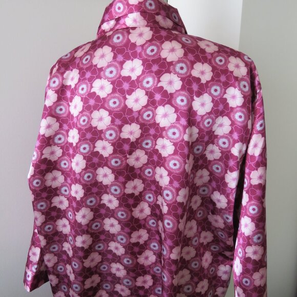 Jessica Lingerie Button Up Night Shirt ¾ Length - Picture 2 of 7